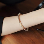 Load image into Gallery viewer, Classic Simple Gold Plated Bracelet
